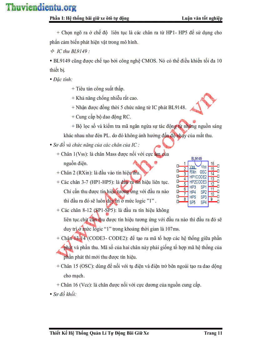 image for page Thiết kế hệ thống bãi giữ xe ôtô tự động