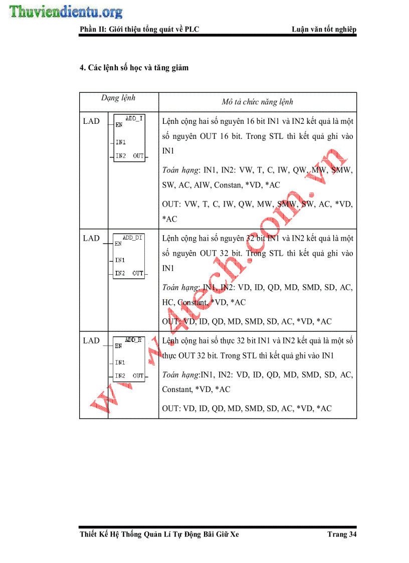 image for page Thiết kế hệ thống bãi giữ xe ôtô tự động