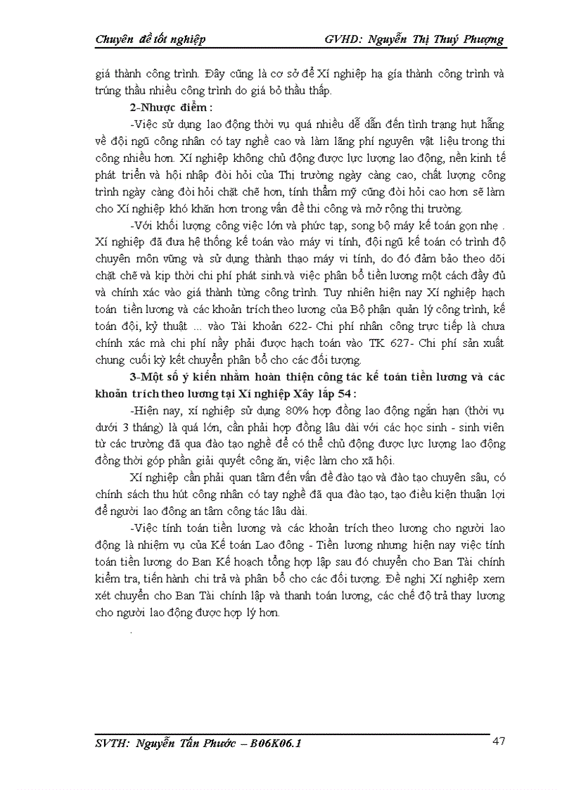 image for page Kế toán tiền lương và các khoản trích theo lương tại xí nghiệp xây lắp 54