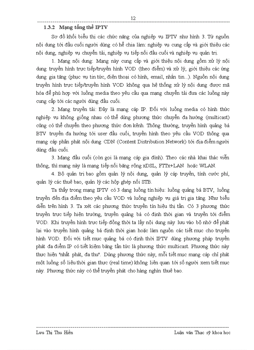 image for page Nghiên cứu về tiêu chuẩn truyền hình theo phương thức IP IPTV và khả năng ứng dụng ở Việt Nam