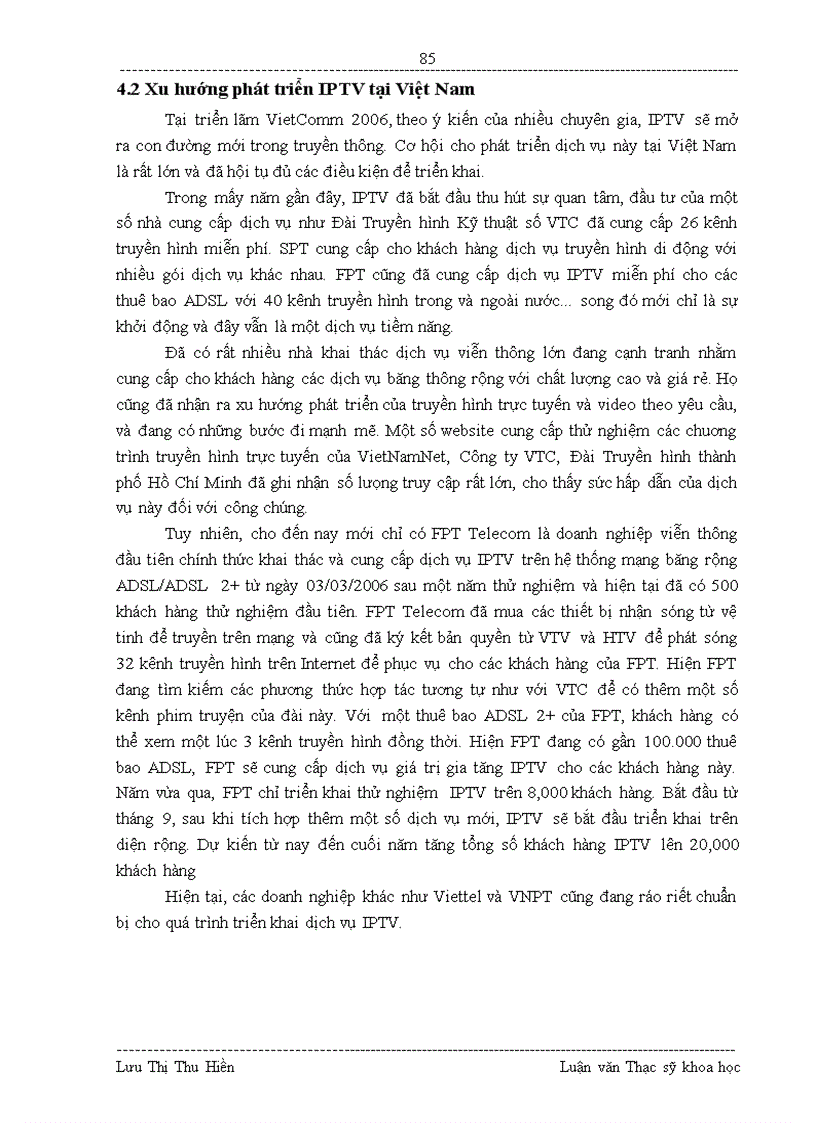 image for page Nghiên cứu về tiêu chuẩn truyền hình theo phương thức IP IPTV và khả năng ứng dụng ở Việt Nam