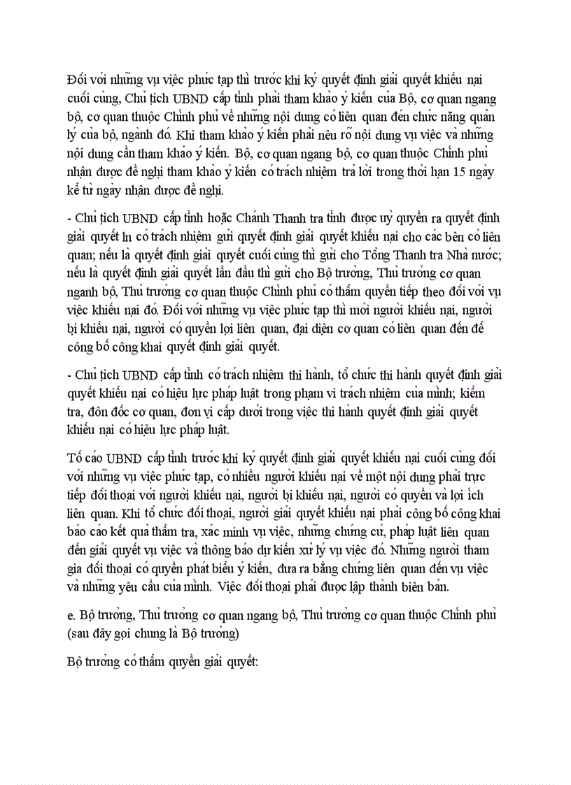 image for page Thực trạng công tác giải quyết khiếu nại tố cáo về đất đai kiến nghị