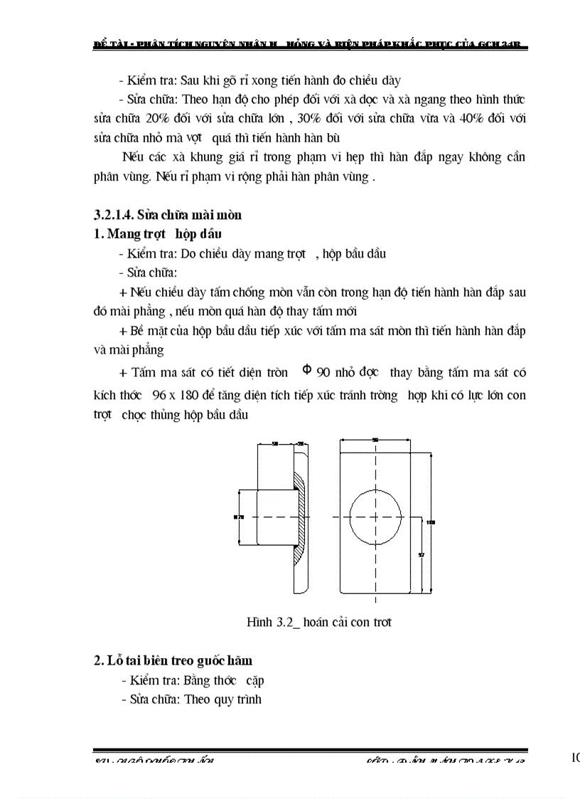 image for page Phân tích nguyên nhân hư hỏng và biện pháp khắc phục của giá chuyển hướng 34B
