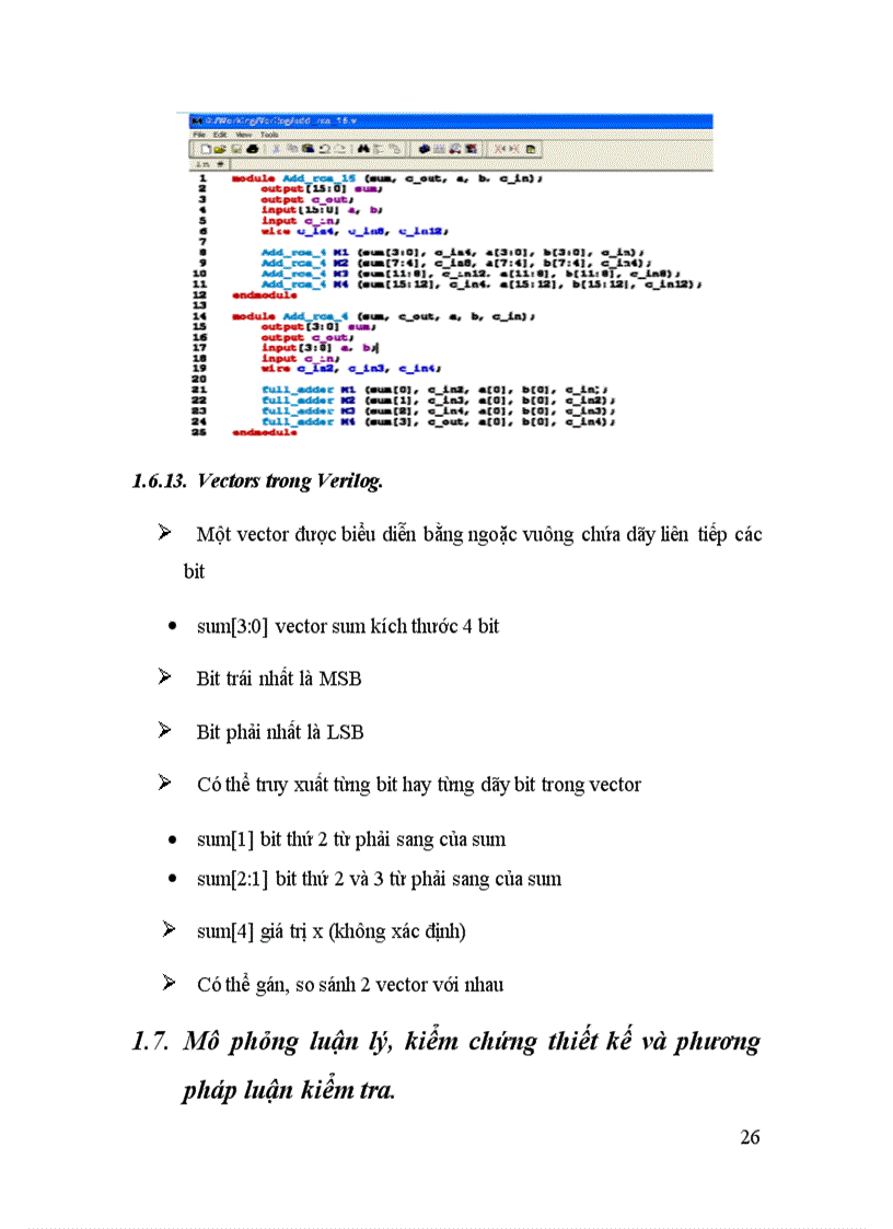 image for page Tổng quan về HDL VHDL Verilog và thiết kế bộ giải mã dùng verilog