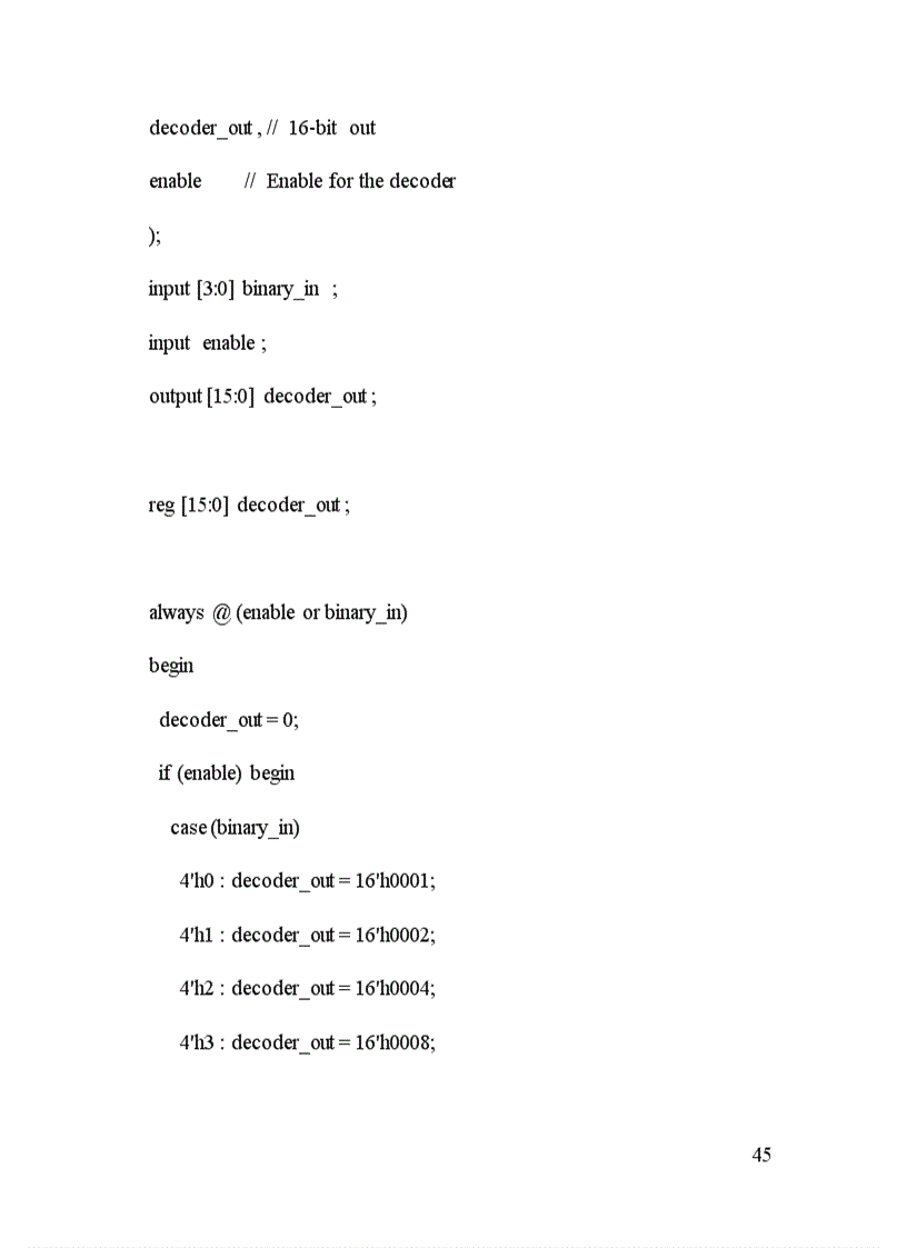 image for page Tổng quan về HDL VHDL Verilog và thiết kế bộ giải mã dùng verilog