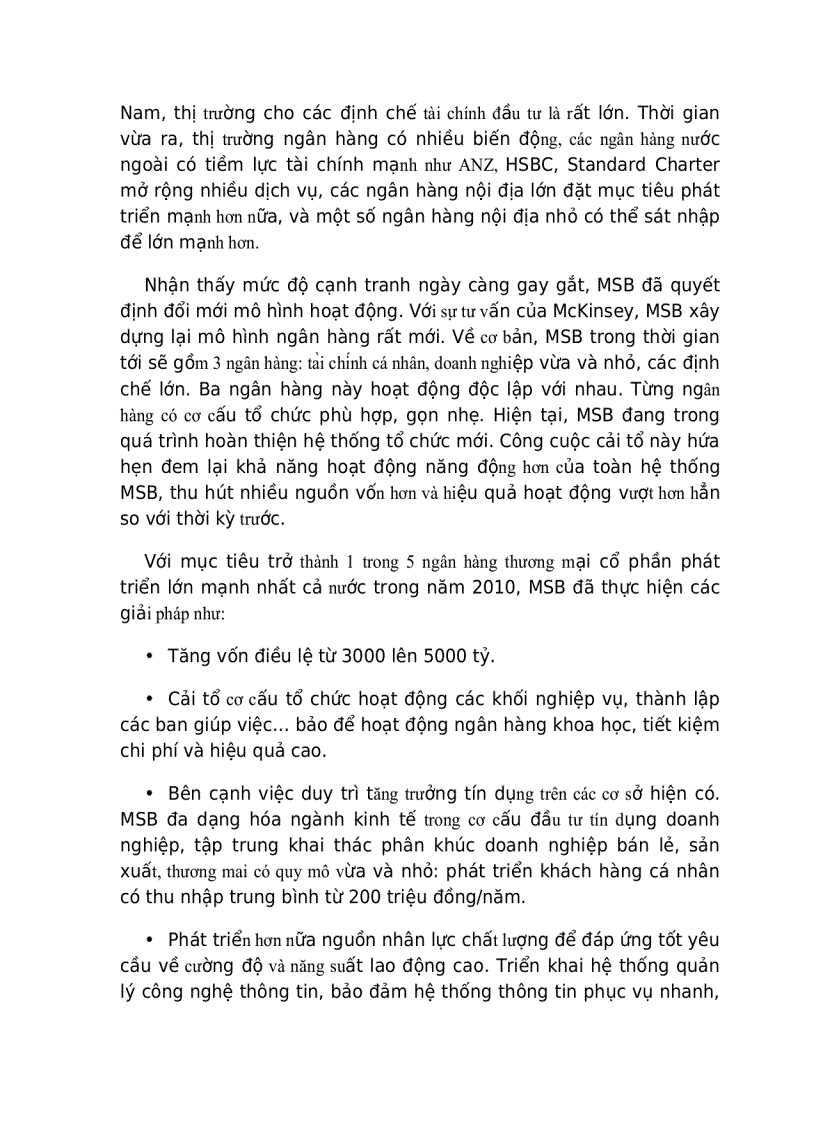 image for page Giải pháp nâng cao hiệu quả quản trị rủi ro tín dụng tại ngân hàng thương mại cổ phần Hàng Hải Việt Nam chi nhánh Hồ Chí Minh