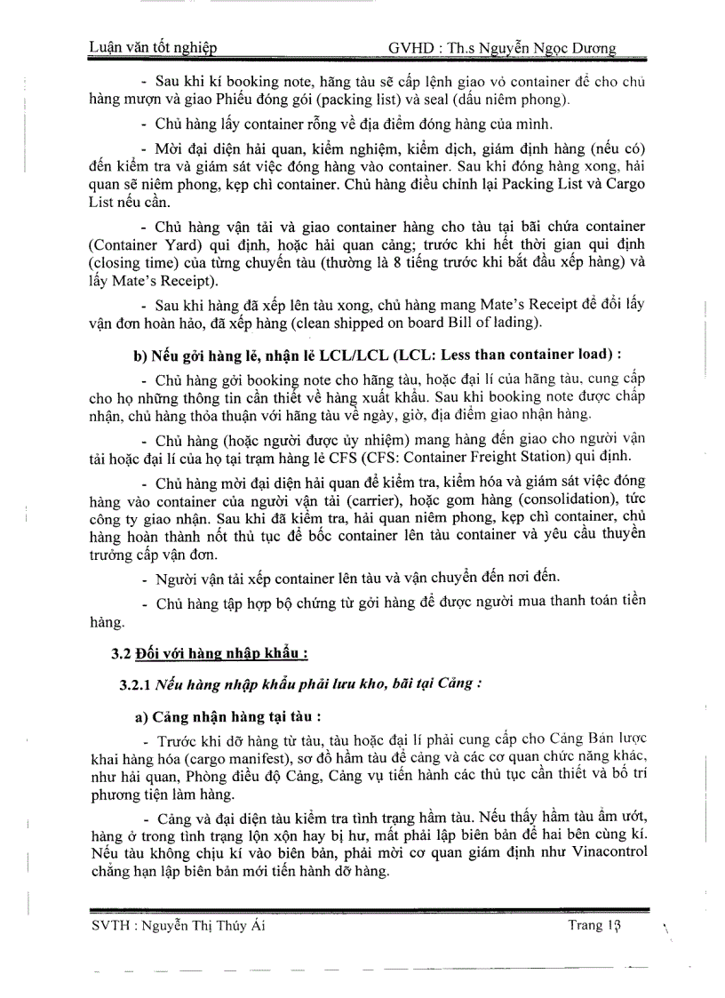 image for page Thực trạng và các giải pháp nâng cao biệu quả nghiệp vụ giao nhận hàng hoá xuất nhập khẩu bằng đường biển tại công ty TNHH thương mại tiếp vận Trường Tuấn
