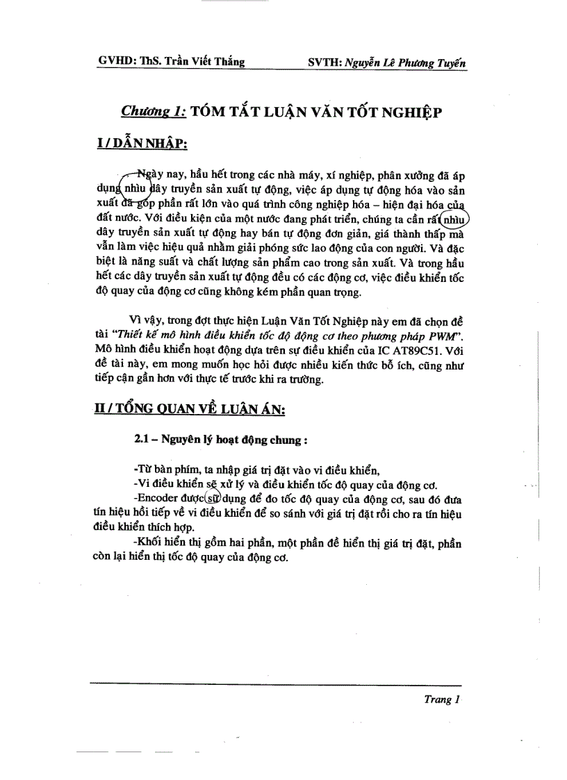 image for page Điều khiển tốc độ động cơ DC theo phương pháp điều rộng xung