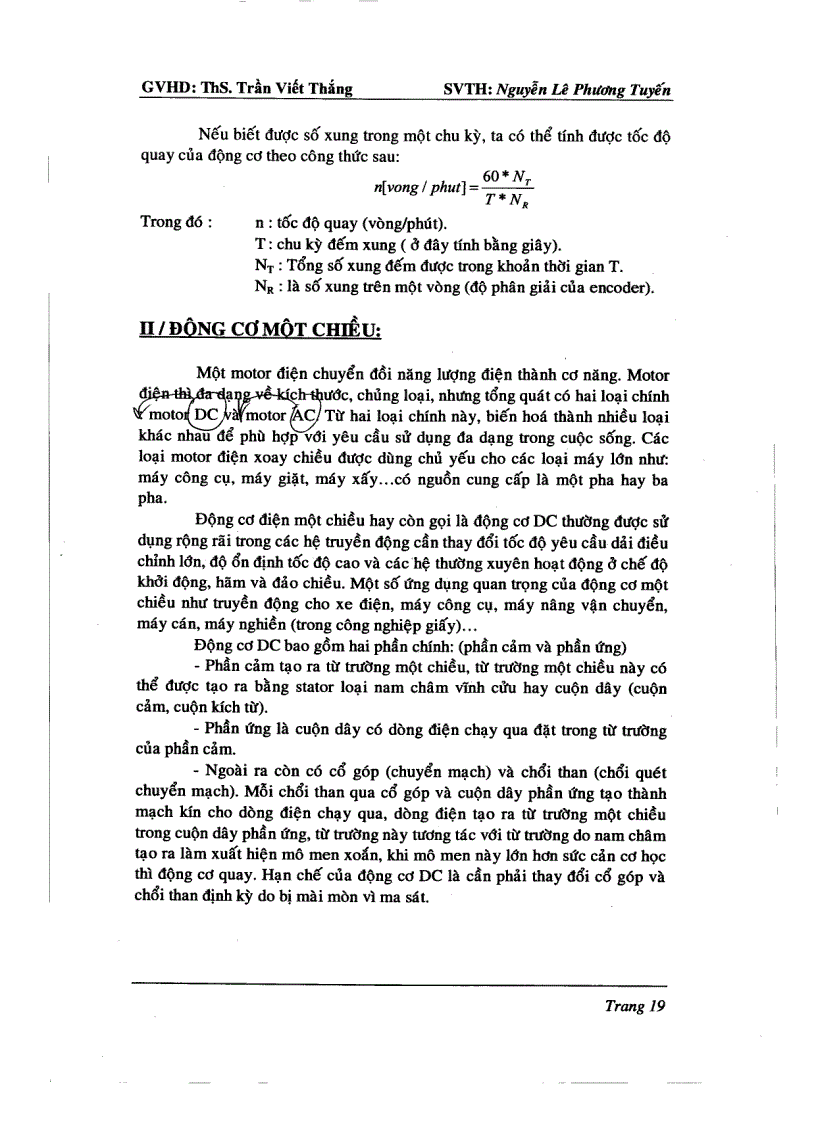 image for page Điều khiển tốc độ động cơ DC theo phương pháp điều rộng xung