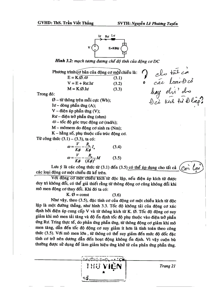image for page Điều khiển tốc độ động cơ DC theo phương pháp điều rộng xung