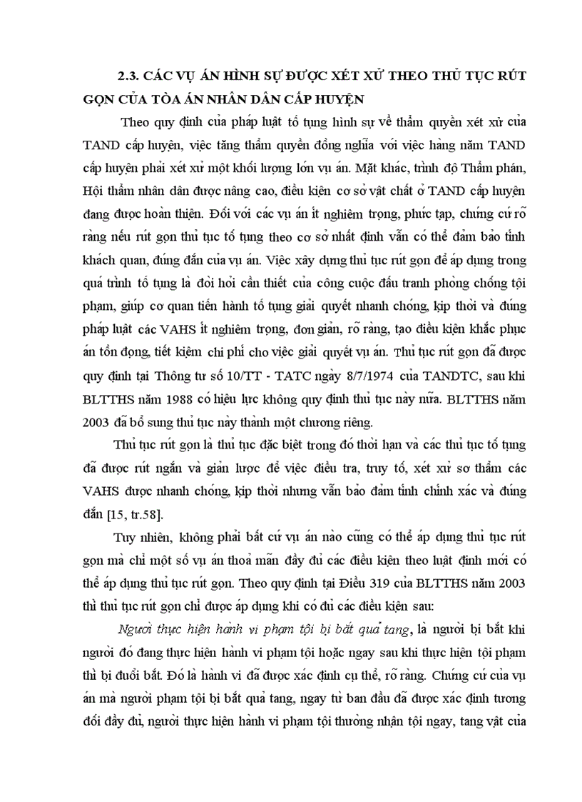 image for page Thâ m quyê n xe t xư theo sư viê c ca c vu a n hi nh sư cu a To a a n nhân dân câ p huyê n