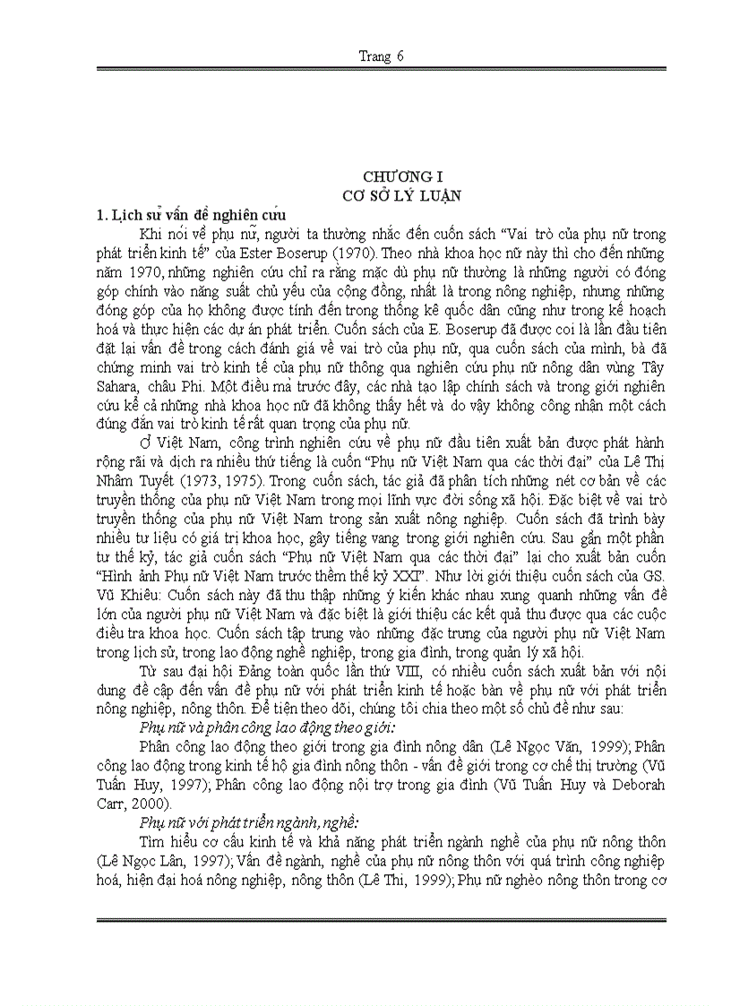 image for page Hiệu quả của một số chính sách hỗ trợ cho phụ nữ nông thôn phát triển kinh tế Nghiên cứu tại xã Xuân Bình Sông cầu Phú Yên
