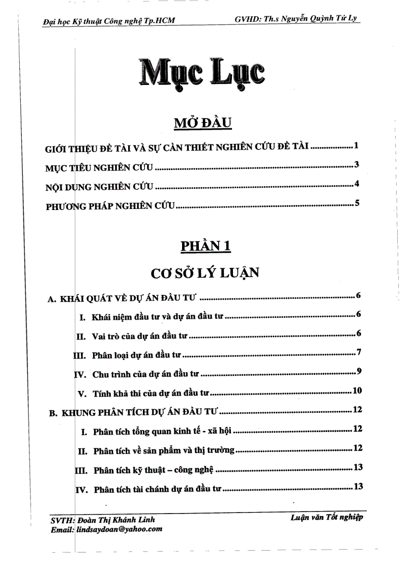 image for page Phân tích hiệu quả của kinh tế tài chính dự án đầu tư siêu thị BD Mart Sóng Thần của doanh nghiệp tư nhân dịch vụ và thương mại Hải Long