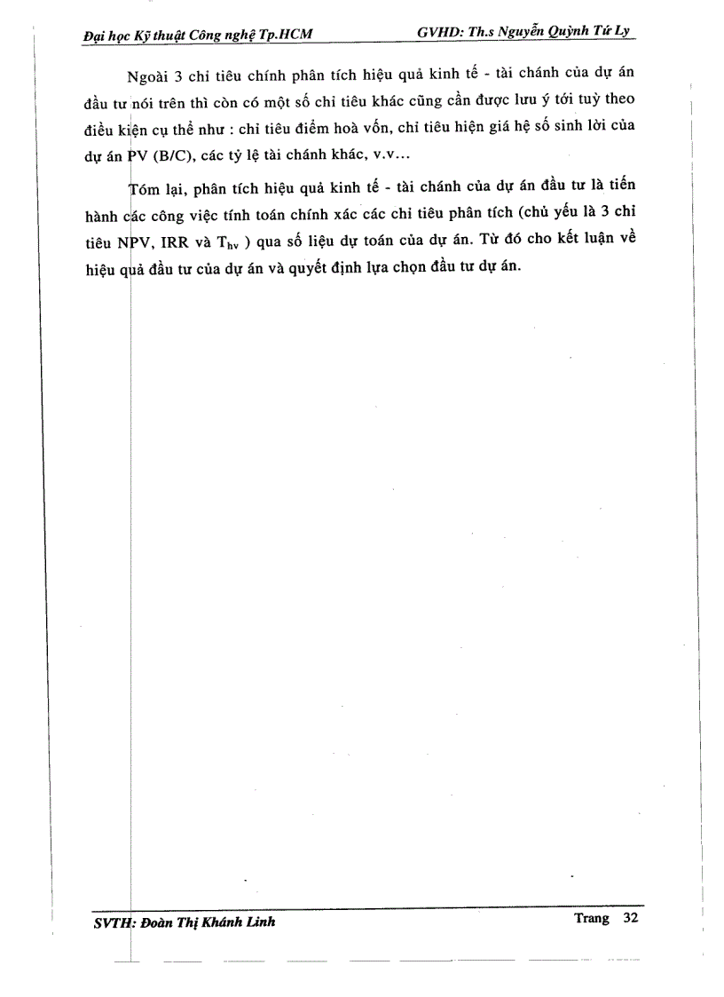 image for page Phân tích hiệu quả của kinh tế tài chính dự án đầu tư siêu thị BD Mart Sóng Thần của doanh nghiệp tư nhân dịch vụ và thương mại Hải Long