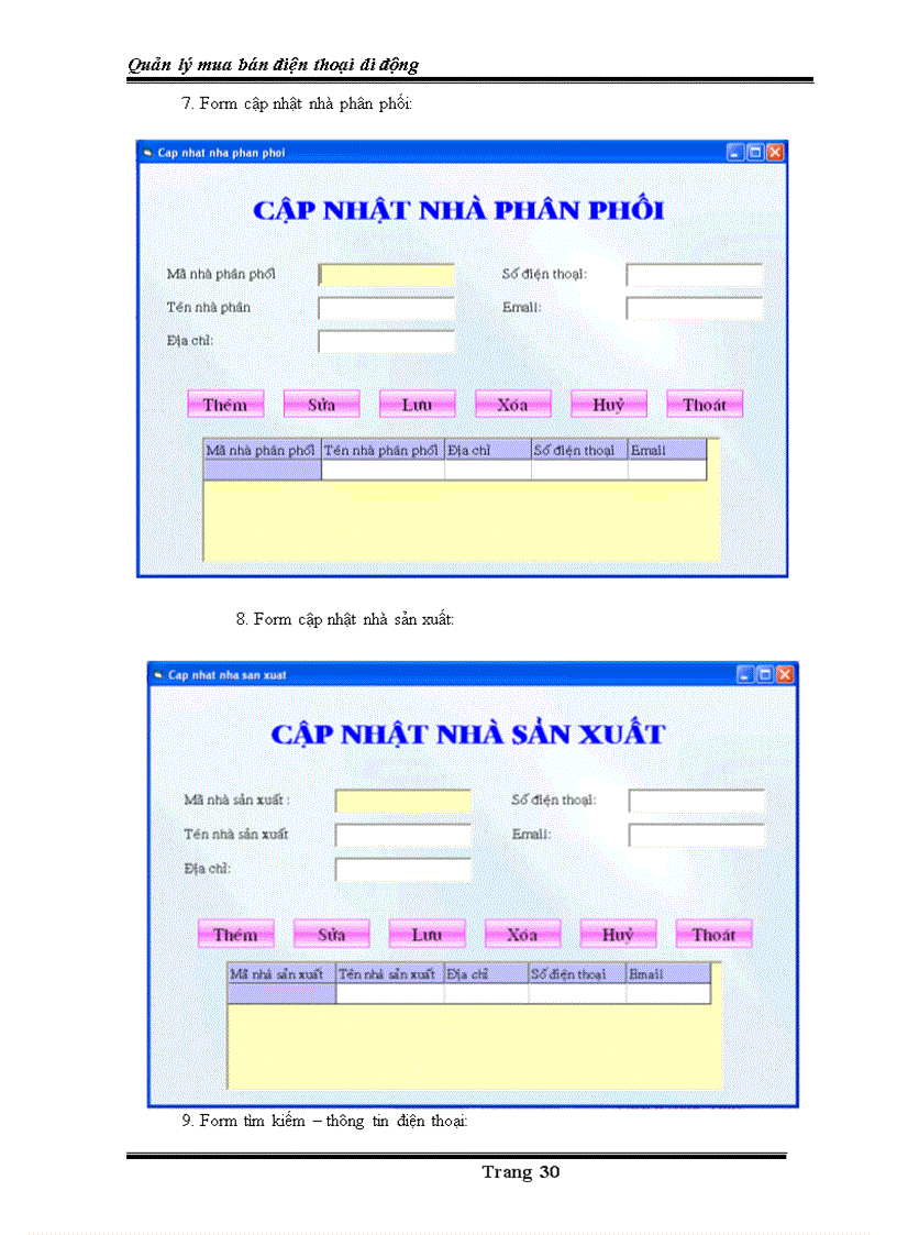 image for page Quản Lý Cửa Hàng Bán Điện Thoại Di Động