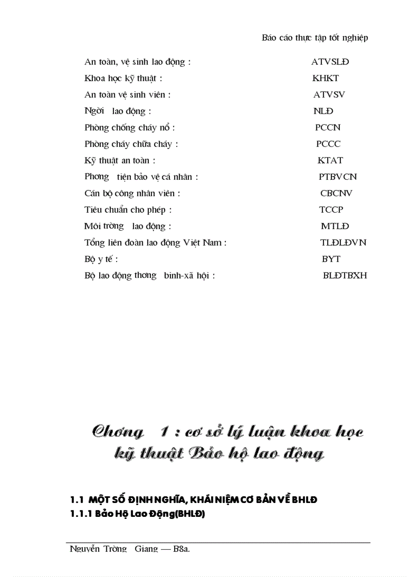 image for page Thực trạng công tác Bảo Hộ Lao Động của công ty cổ phần Khí Công Nghiệp