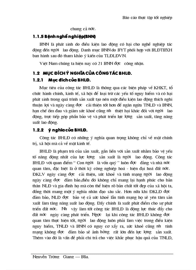 image for page Thực trạng công tác Bảo Hộ Lao Động của công ty cổ phần Khí Công Nghiệp