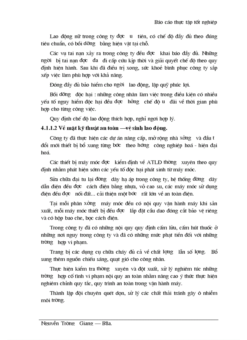 image for page Thực trạng công tác Bảo Hộ Lao Động của công ty cổ phần Khí Công Nghiệp