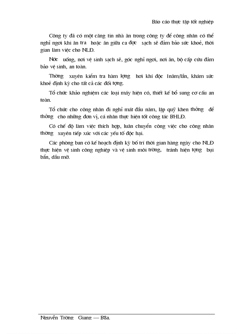 image for page Thực trạng công tác Bảo Hộ Lao Động của công ty cổ phần Khí Công Nghiệp