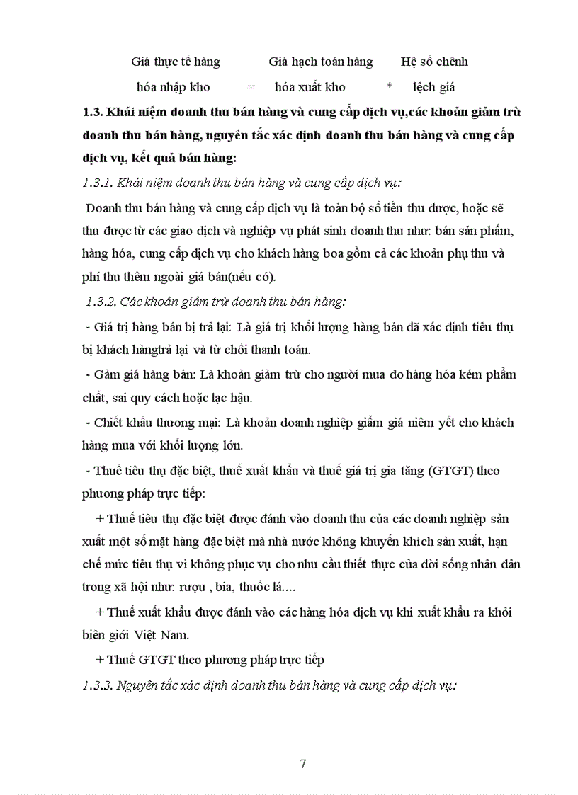 image for page Kế Toán Hàng Hóa Bán Hàng Và xác định kết quả bán hàng Của Doanh Nghiệp