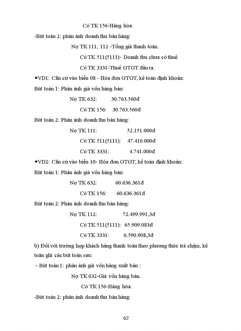 image for page Kế Toán Hàng Hóa Bán Hàng Và xác định kết quả bán hàng Của Doanh Nghiệp