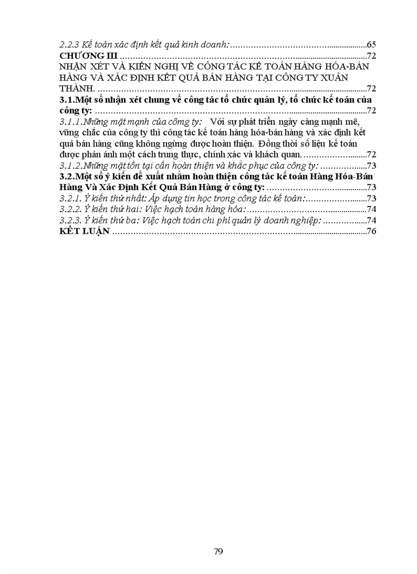 image for page Kế Toán Hàng Hóa Bán Hàng Và xác định kết quả bán hàng Của Doanh Nghiệp