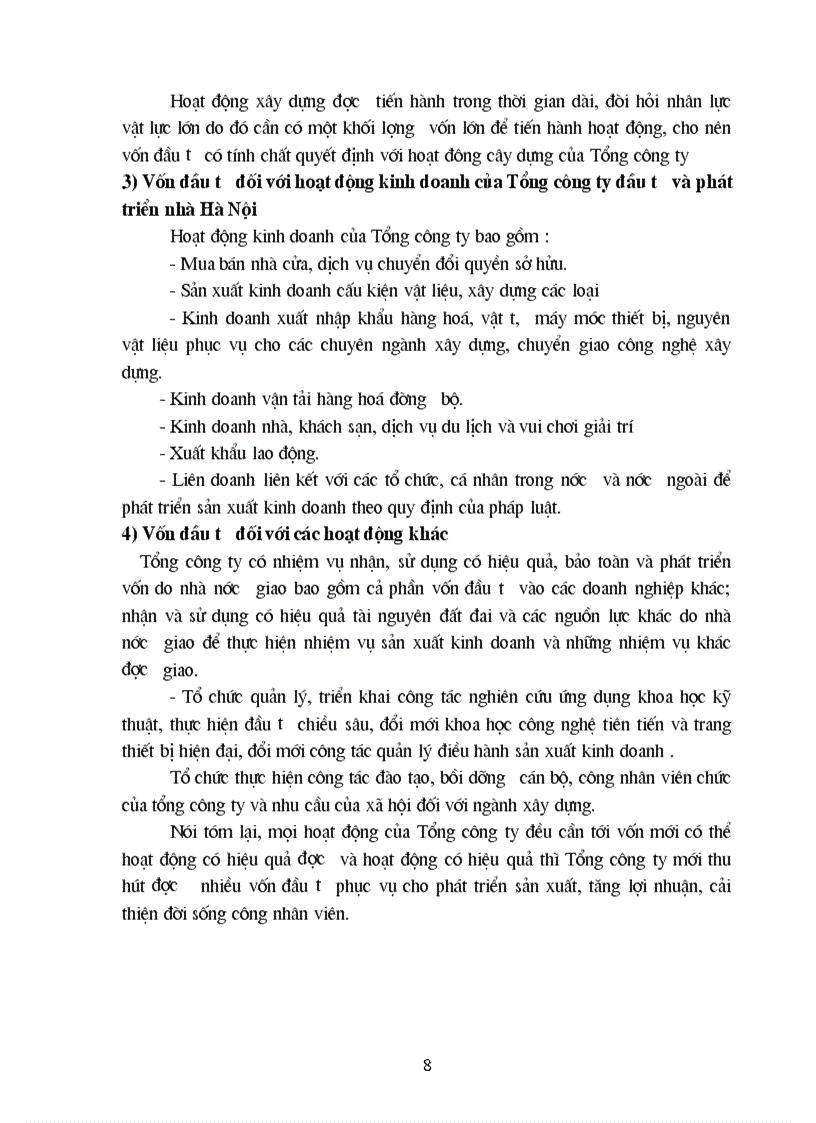 image for page Thực trạng thu hút và sử dụng vốn đầu tư ở Tổng công ty đầu tư và phát triển nhà hà nội Thực trạng và giải pháp