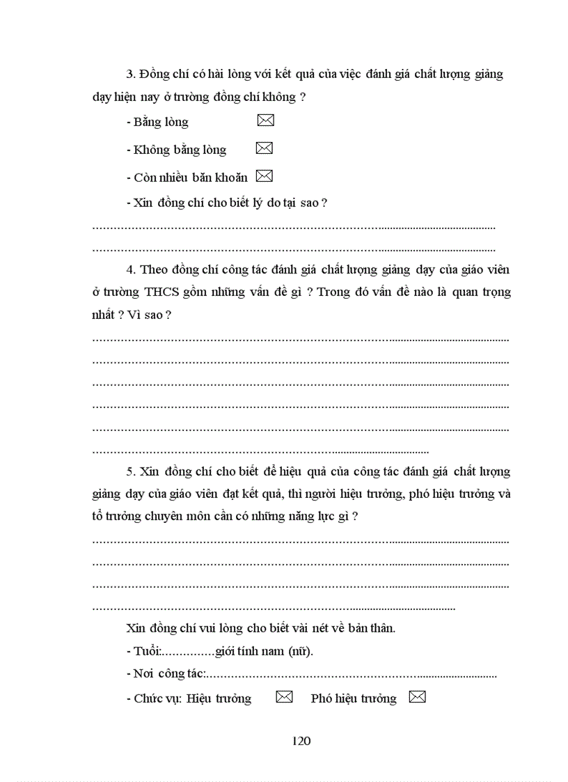 image for page Biện pháp quản lý đánh giá chất lượng giảng dạy của giáo viên trung học cơ sở huyện Bảo Yên tỉnh Lào Cai