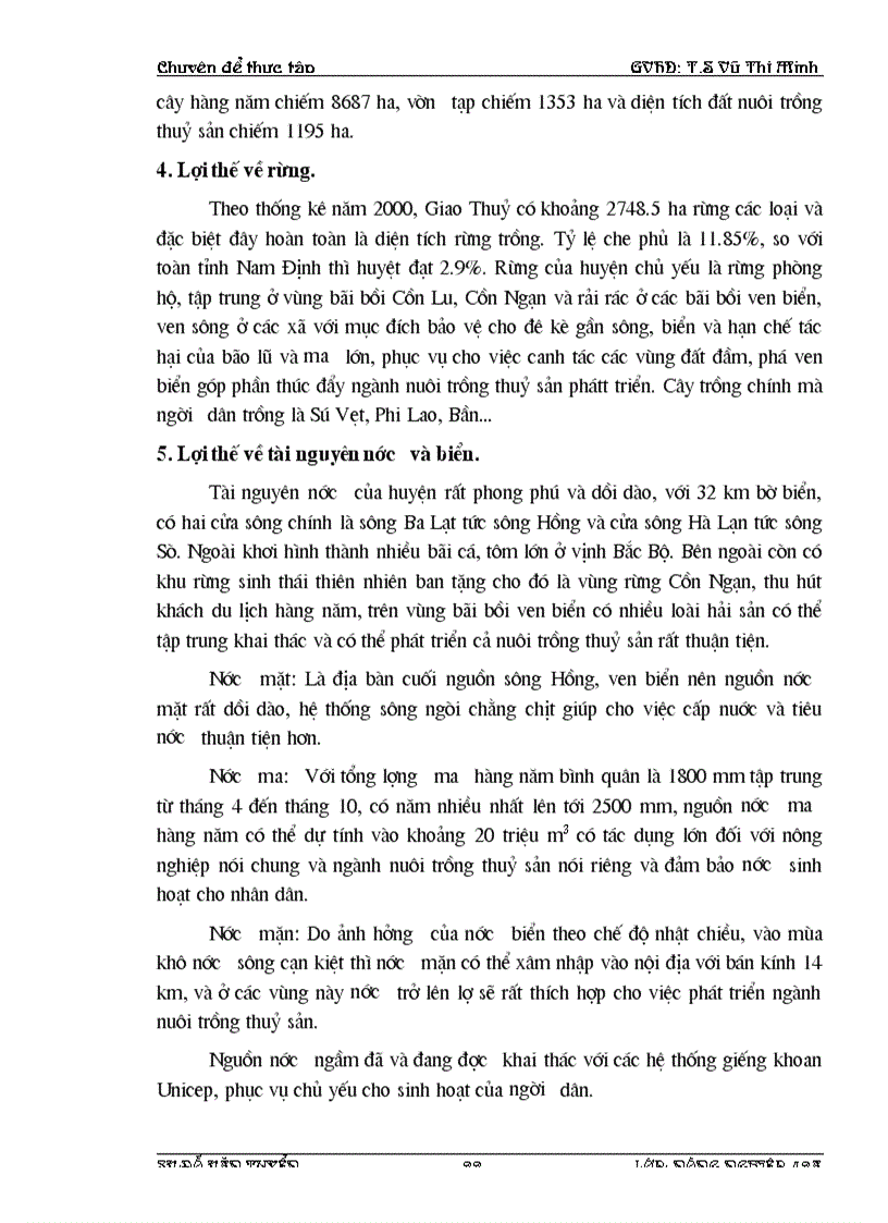image for page Thực trạng và các giải pháp phát triển ngành nuôi trồng thuỷ sản huyện Giao Thuỷ tỉnh Nam Định
