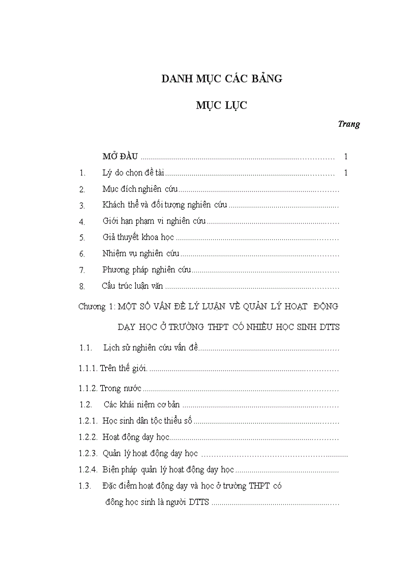image for page Biện pháp quản lý hoạt động dạy học ở các trường THPT có HS dân tộc thiểu số tại huyện CưM gar tỉnh Dăk Lăk