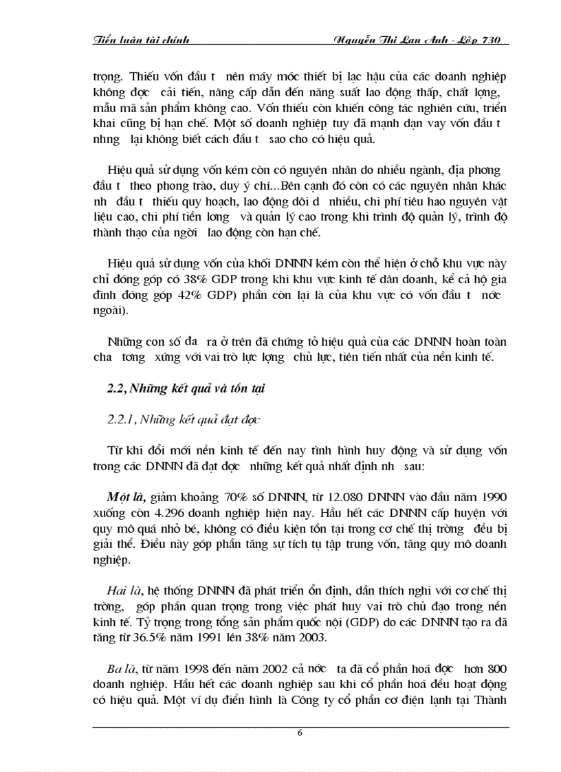 image for page Thực trạng tạo vốn và sử dụng vốn trong các DNNN ở Việt Nam hiện nay