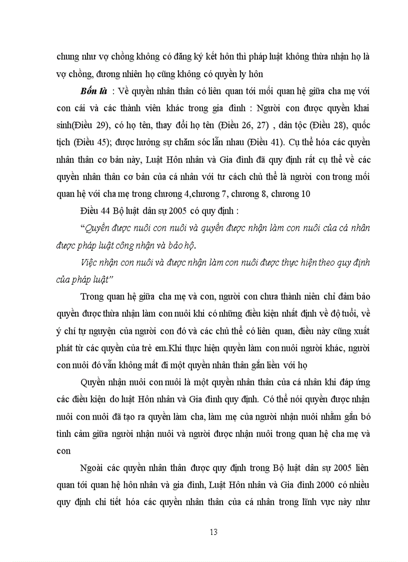 image for page Quy định của pháp luật dân sự về quyền nhân thân