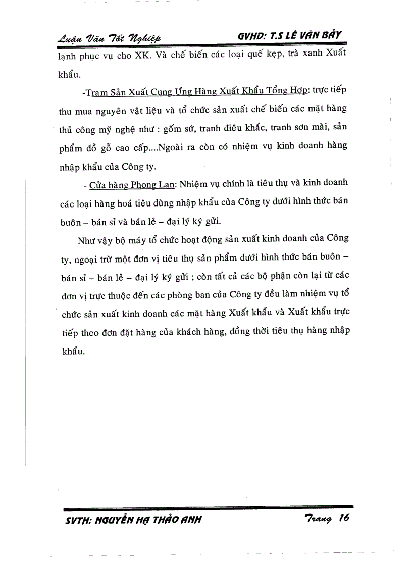 image for page Phân tích tình hình kinh doanh xuất nhập khẩu của công ty Agrimexco trong những năm gần đây 2003 2005