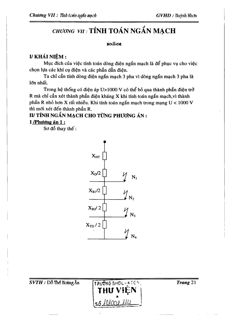 image for page Thiết kế trạm biến áp 220 110 22kV
