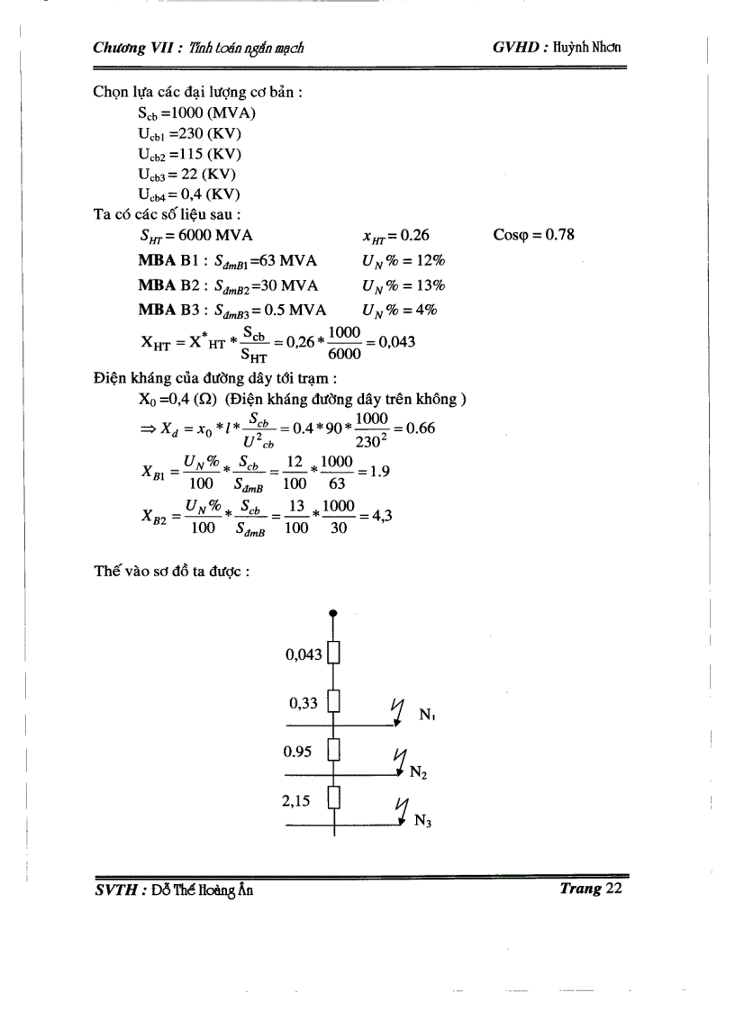 image for page Thiết kế trạm biến áp 220 110 22kV