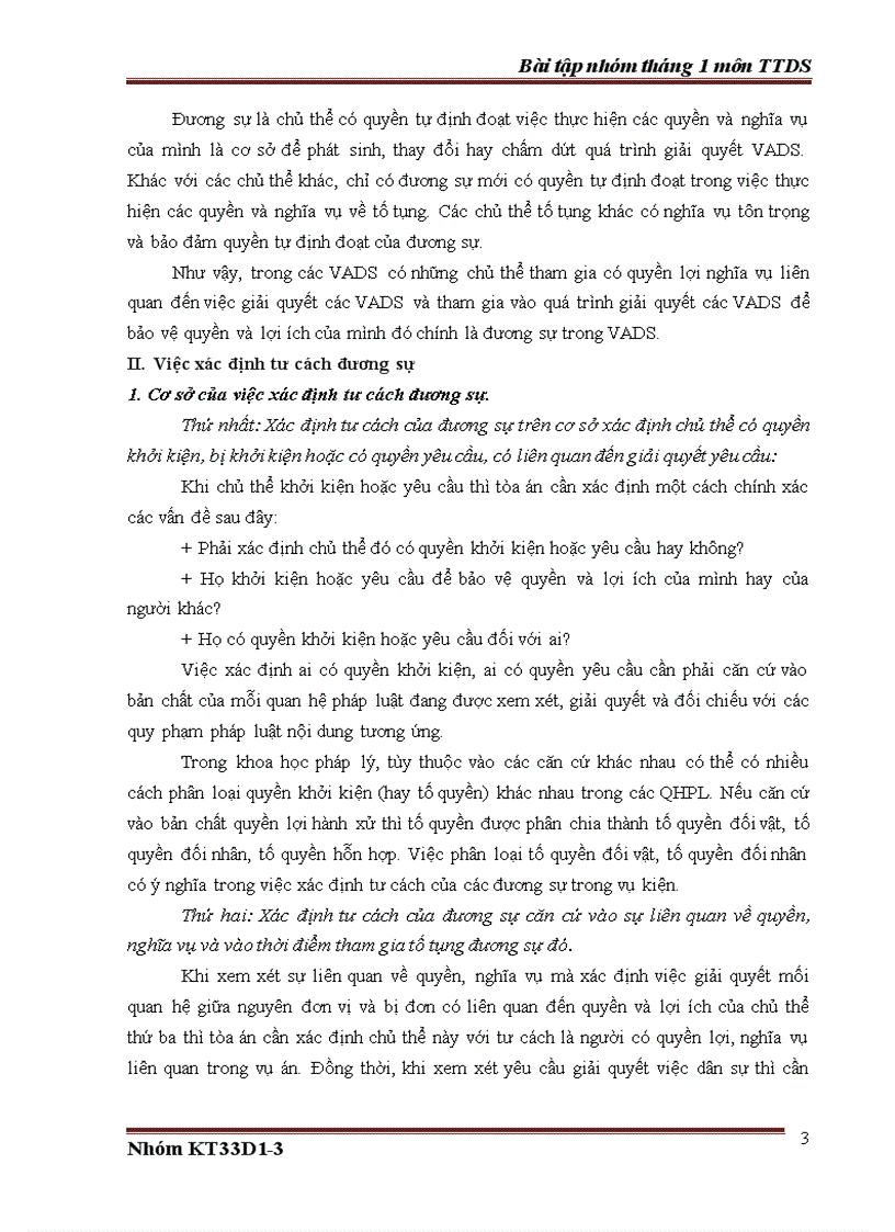 image for page Bài tập tố tụng dân sự Đương sự trong vụ án dân sự trong vụ án dân sự