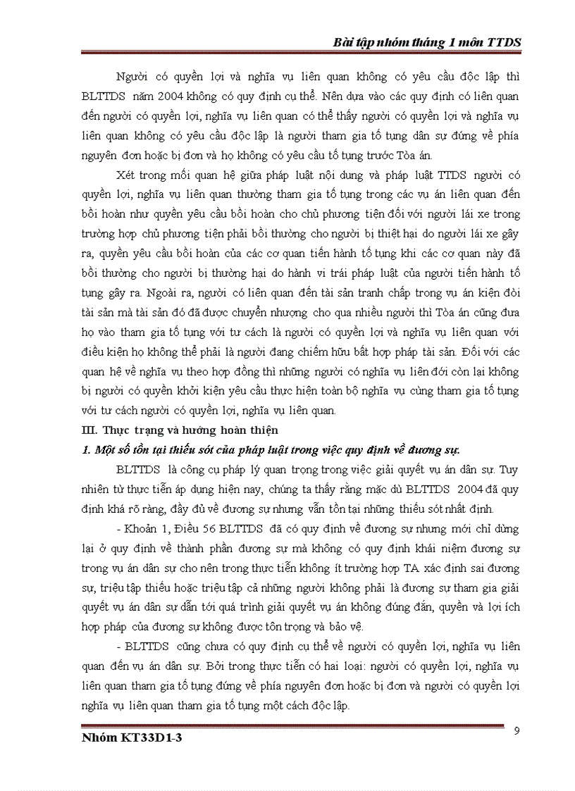 image for page Bài tập tố tụng dân sự Đương sự trong vụ án dân sự trong vụ án dân sự