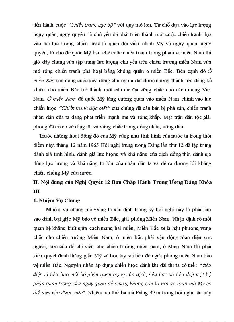 image for page Bài tập đường lôi cách mạng Giới thiệu Nghị quyết 11 và 12 Ban chấp hành Trung Ương Đảng