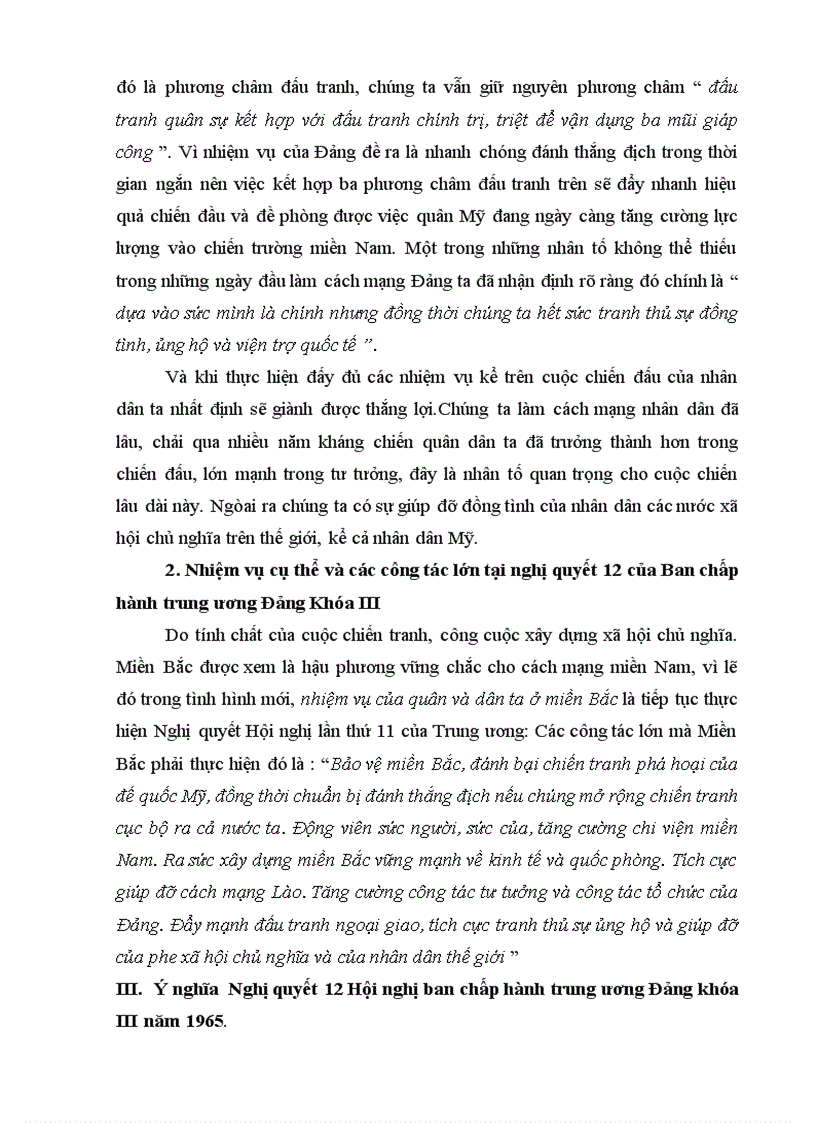 image for page Bài tập đường lôi cách mạng Giới thiệu Nghị quyết 11 và 12 Ban chấp hành Trung Ương Đảng