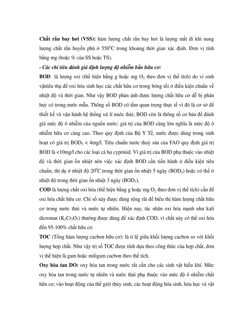 image for page Xử lí nước thải bằng phương pháp sih học