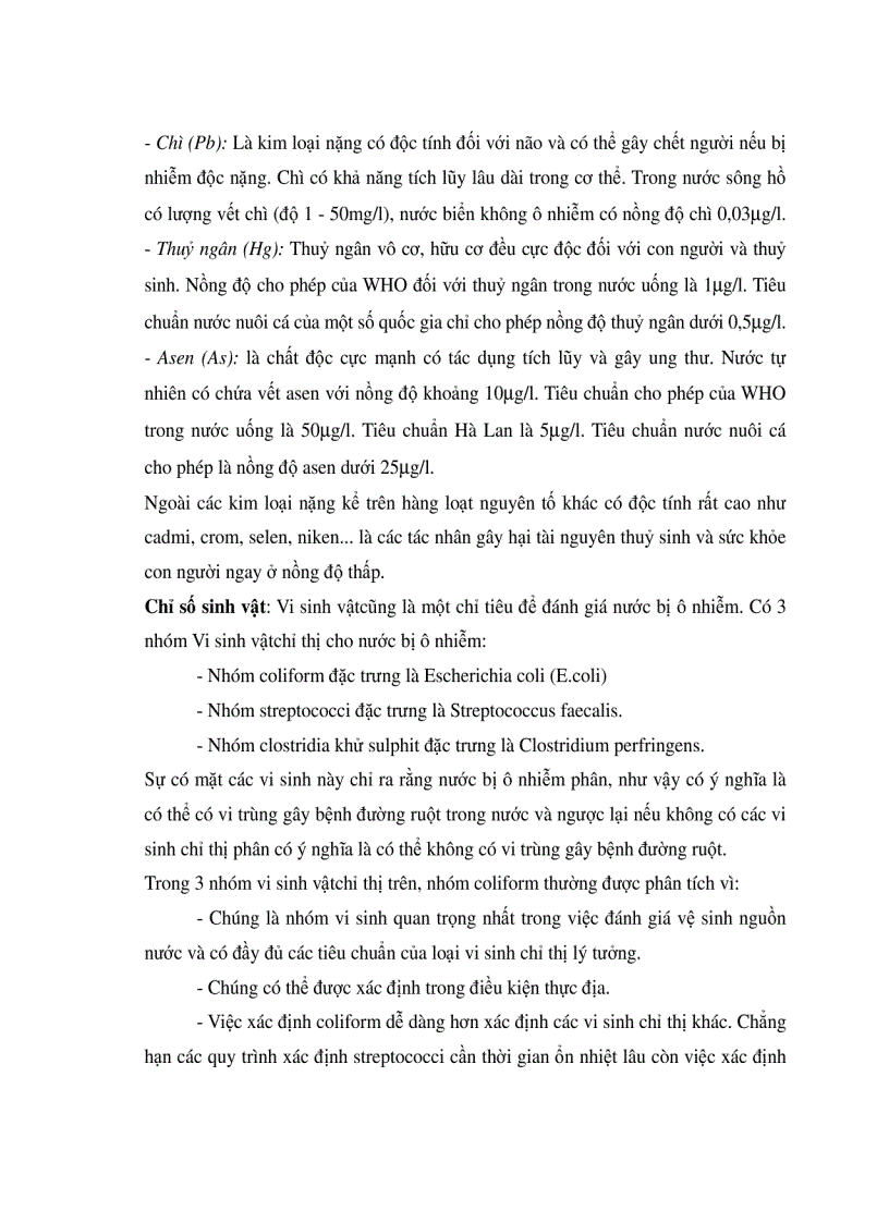 image for page Xử lí nước thải bằng phương pháp sih học