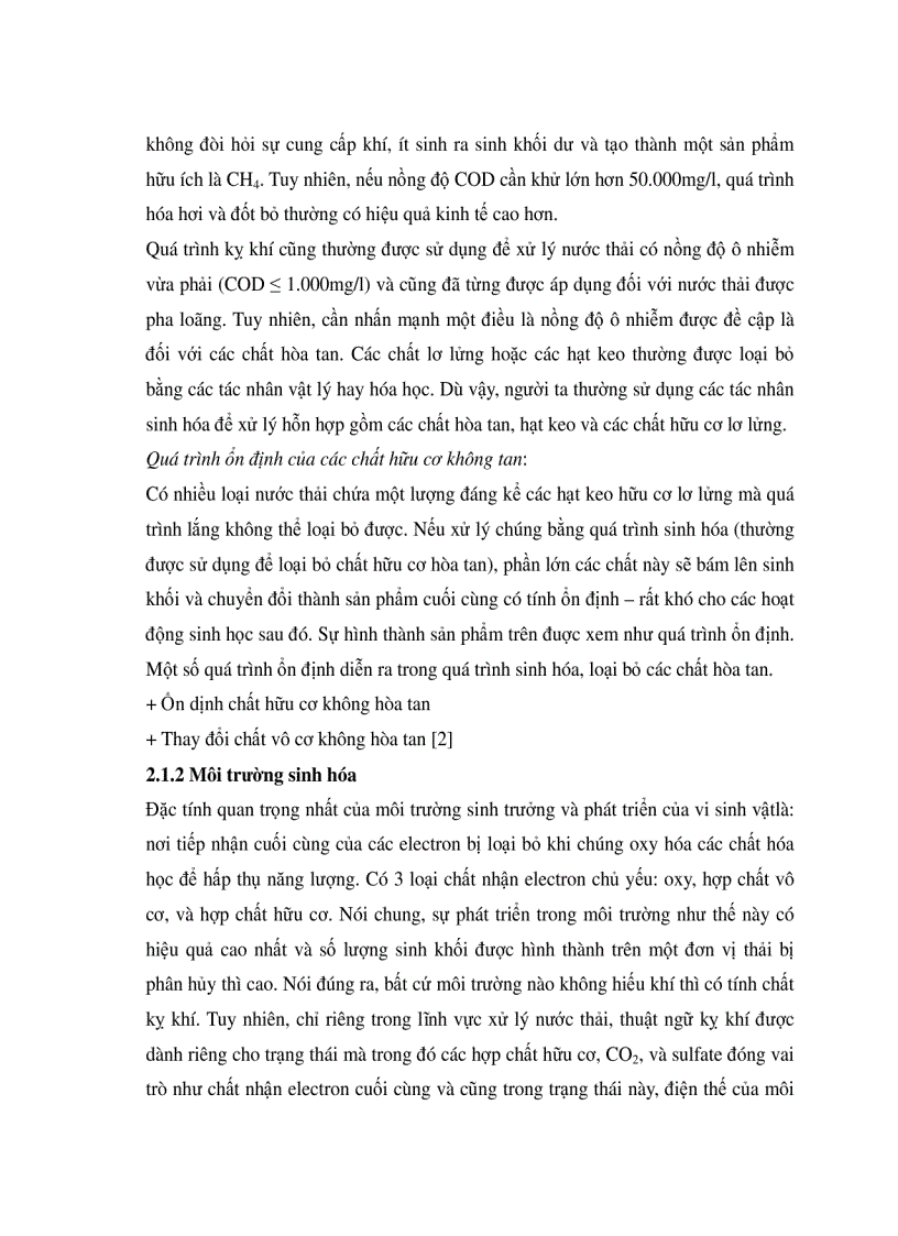 image for page Xử lí nước thải bằng phương pháp sih học