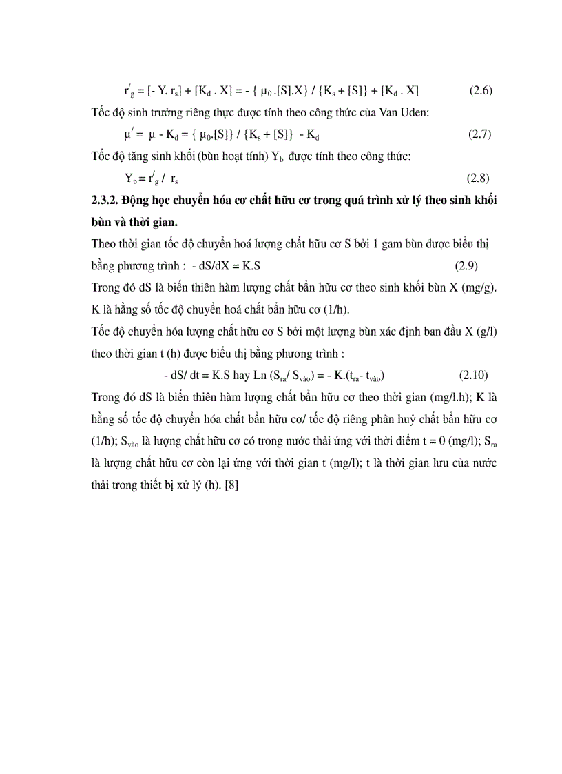 image for page Xử lí nước thải bằng phương pháp sih học