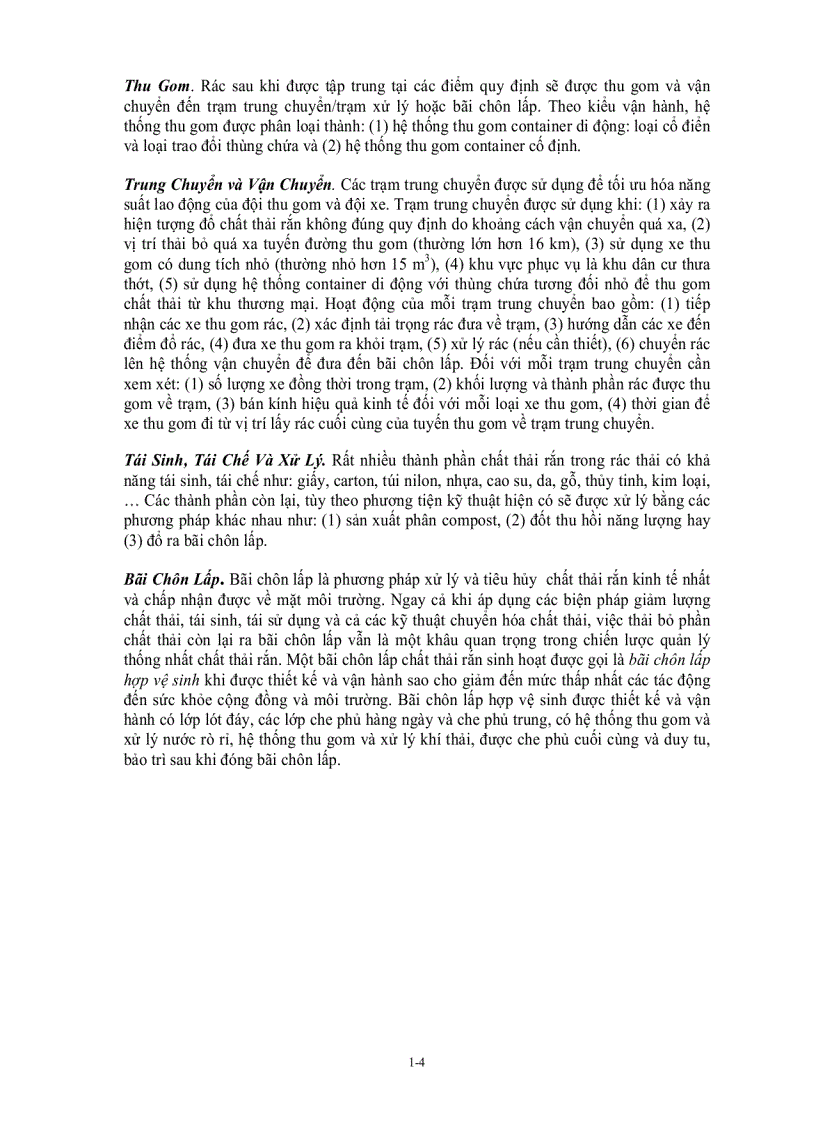 image for page Chất thải rắn đô thị