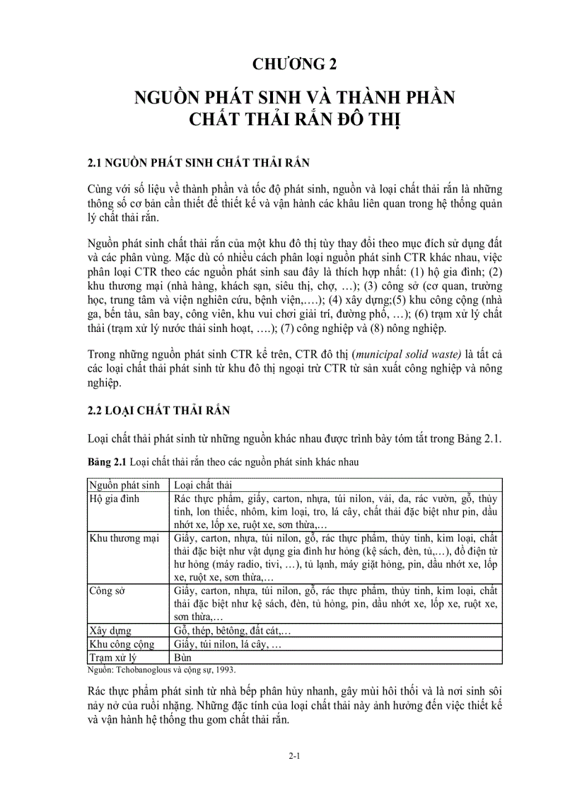 image for page Chất thải rắn đô thị