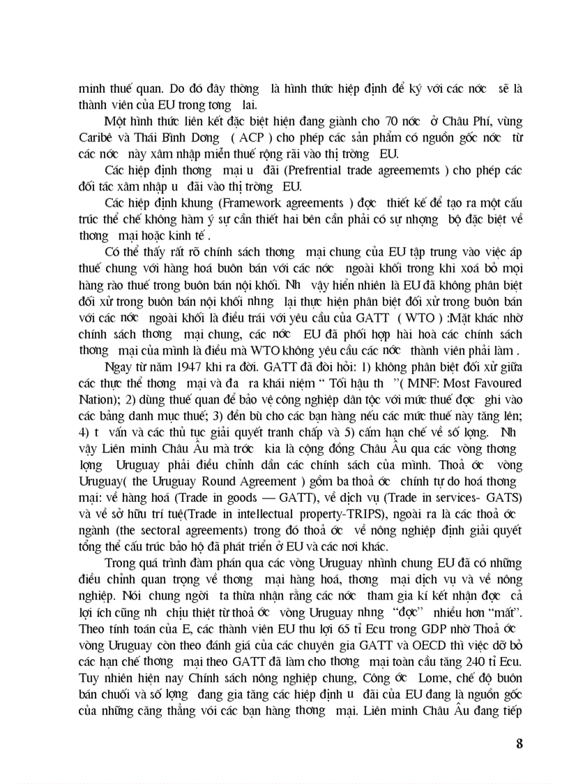 image for page Một số giải pháp thúc đẩy hoạt động xuất khẩu hàng hoá của Việt Nam sang thị trường EU giai đoạn 2001 2010