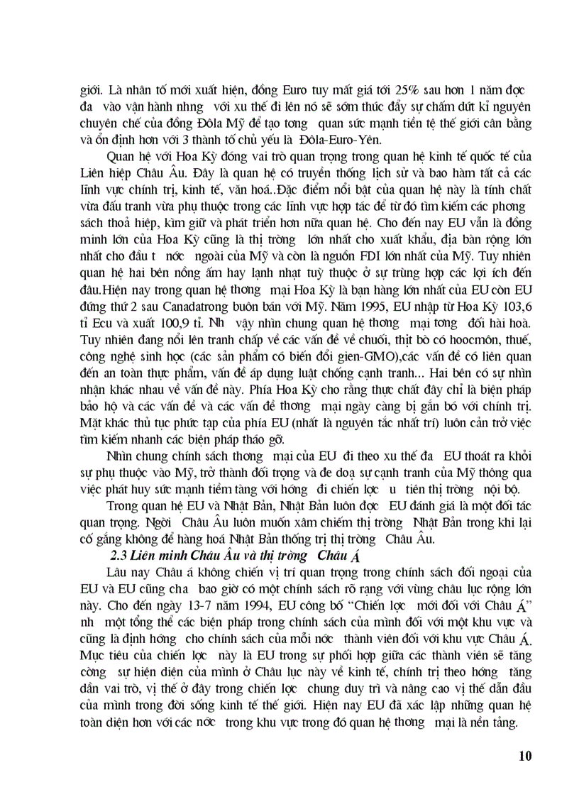 image for page Một số giải pháp thúc đẩy hoạt động xuất khẩu hàng hoá của Việt Nam sang thị trường EU giai đoạn 2001 2010