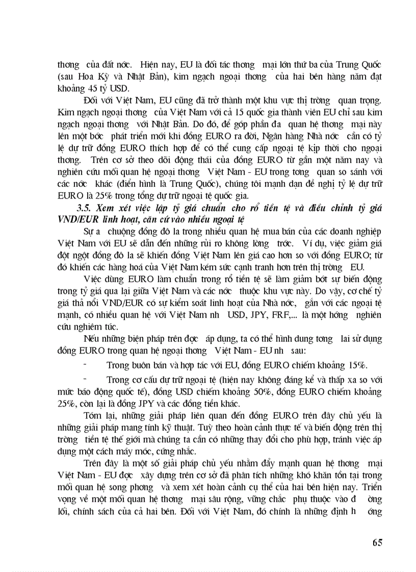 image for page Một số giải pháp thúc đẩy hoạt động xuất khẩu hàng hoá của Việt Nam sang thị trường EU giai đoạn 2001 2010
