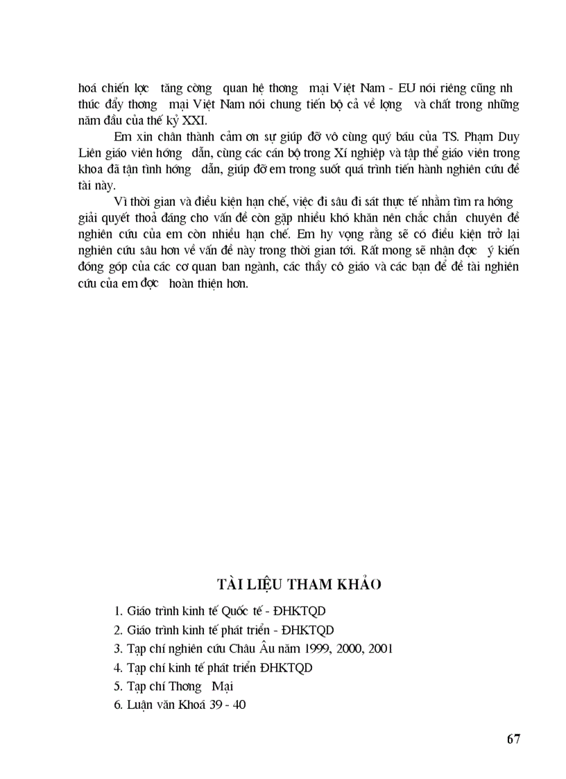 image for page Một số giải pháp thúc đẩy hoạt động xuất khẩu hàng hoá của Việt Nam sang thị trường EU giai đoạn 2001 2010