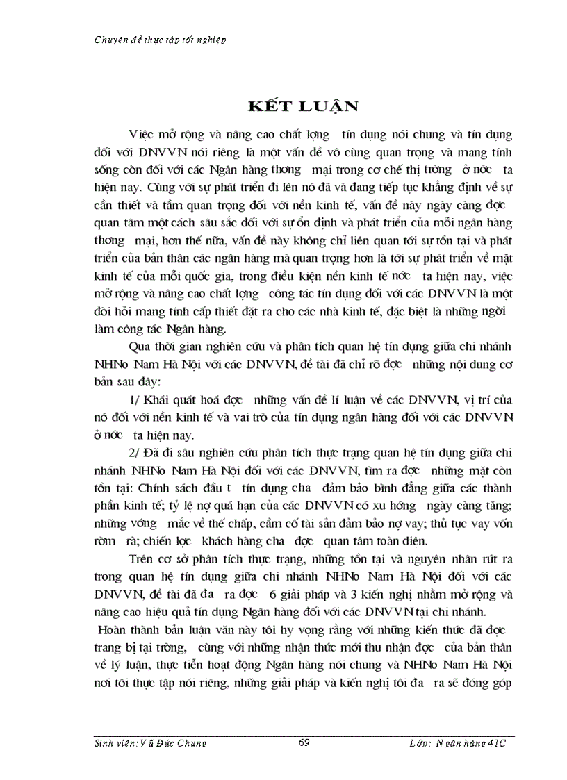 image for page Giải pháp nâng cao chất lượng tín dụng đối với các doanh nghiệp vừa và nhỏ tại chi nhánh ngân hàng nông nghiệp và phát triển nông thôn Nam Hà Nội